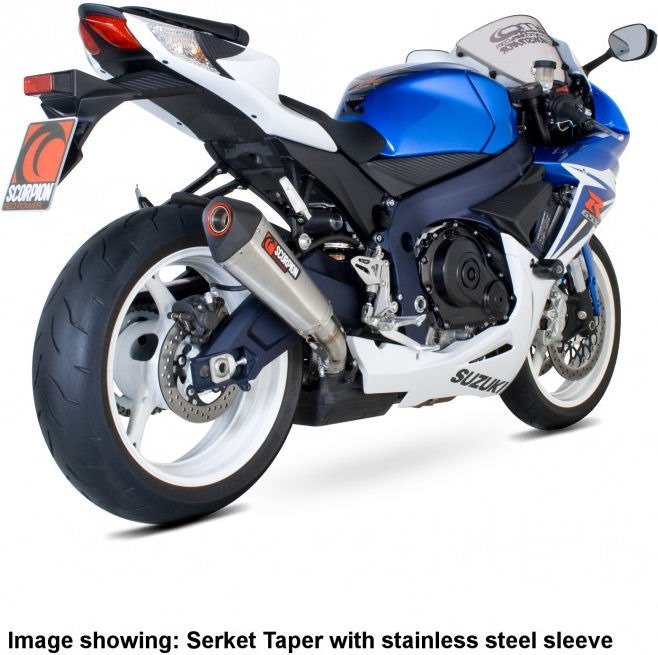 お得 SCORPION SERKET TAPERスリップオンマフラー CBR400R用 en-dining