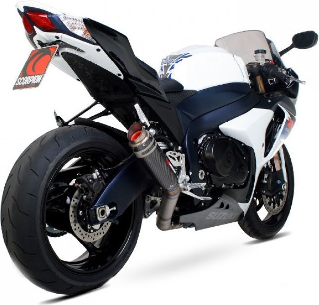 Scorpion / スコーピオンエキゾースト RP1-GP スリップオン カーボンファイバースリーブ Suzuki GSX-
