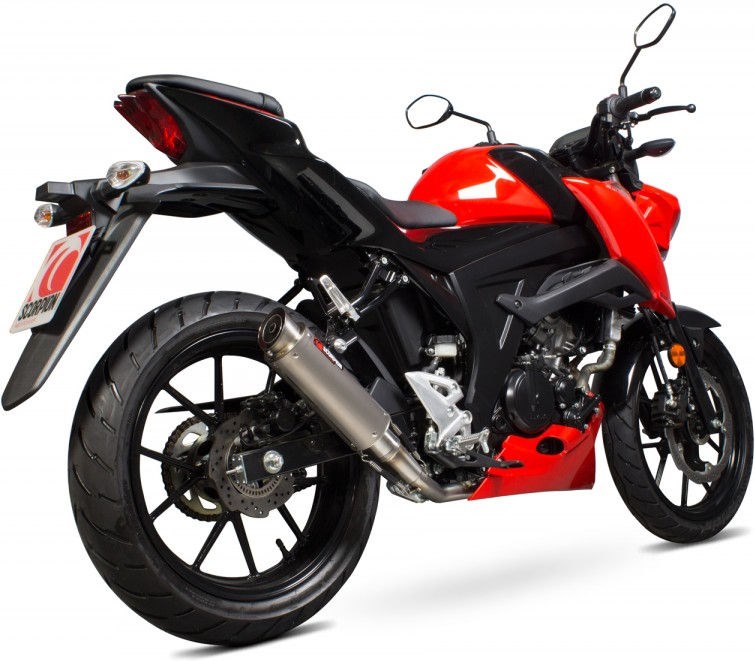 Scorpion / スコーピオンエキゾースト RP1-GP フルシステム チタンスリーブ Suzuki GSX-S 125 2017 - 2018