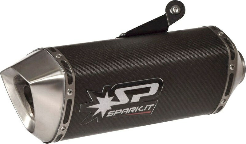 スパークフォーススリップオンマフラーカーボンドゥカティモンスター1200 | GDU0830com｜ワンダーテック