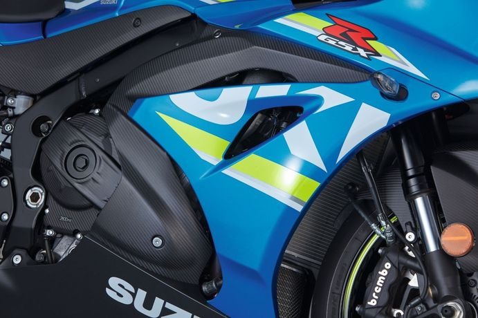 Suzuki / スズキ カーボン アッパー サイド カウル LH - マットブラックFinish | 990D0-17K24-CRB｜ワンダーテック