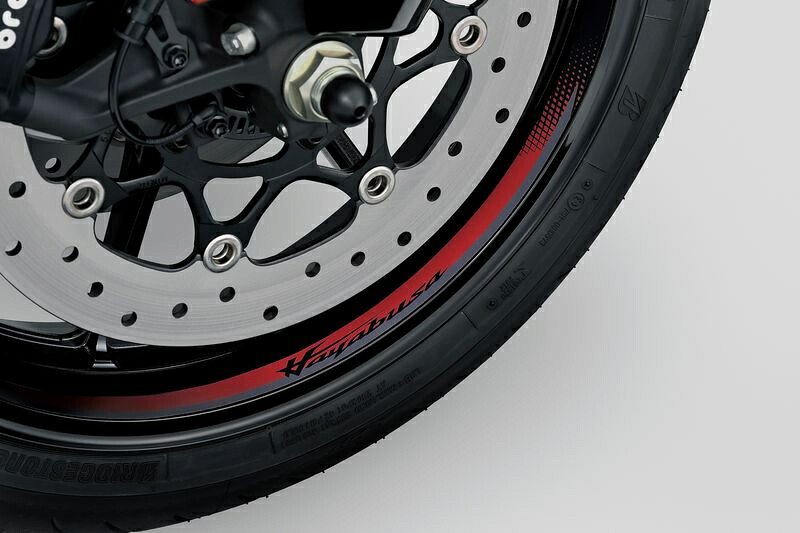 Suzuki / スズキ ホイール デカール (シングル ホイール) | 99182-10L00-レッド