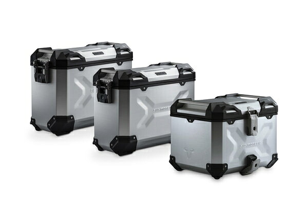 SW-MOTECH / SWモテック Adventure セット ラゲッジ ブラック F 750/850 GS (18-). For stainless steel ra. | ADV.07