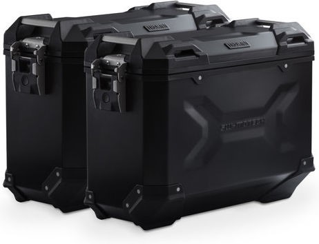 SW-MOTECH / SWモテック TRAX ADV アルミケース システム ブラック 37/37 l. Suzuki DL 650 (17) | KFT.05.876.700|ワンダーテック