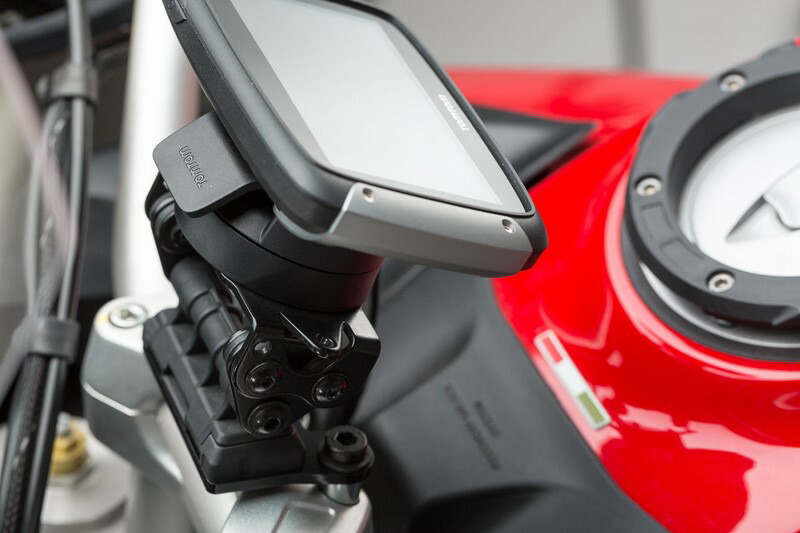 SW-MOTECH / SWモテック QUICK-LOCK（クイックロック） GPS マウント ブラック Ducati ムルティストラ?