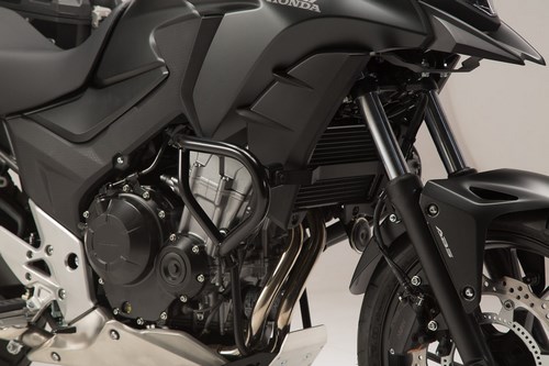 SWモテック / SW-MOTECH クラッシュバー- ブラック Honda CB 500 X ('16-)