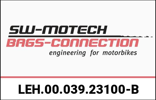 SW-MOTECH / SWモテック バーバック ? 28 mm ハンドルバー H\u003d30 mm. バック 22 mm. ブラック | LEH.00.039.23