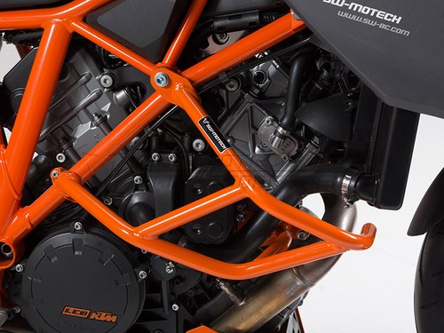 SWモテック / SW Motech クラッシュバー オレンジ- KTM 1290 Super Duke R (14-)｜ワンダーテック