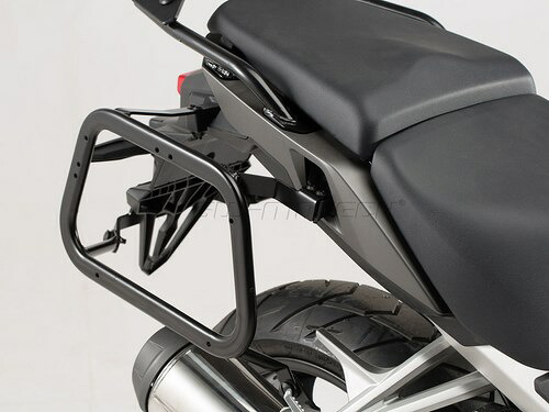 SWモテック / SW-MOTECH クイックロック EVO サイドキャリアー ブラック Honda VFR 800 X Crossrunner (15-)