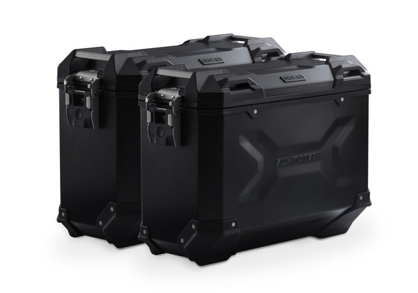 SW MOTECH / SWモテック TRAX ADV アルミケースシステム ブラック 37/37 l. BMW R 1300 GS (23-). | KFT.07.975.70