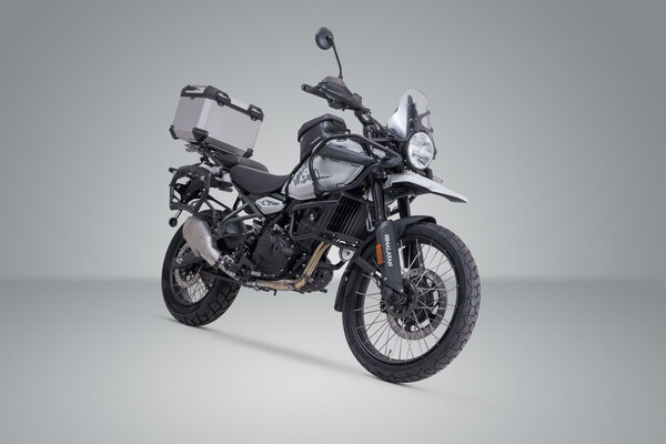 SW MOTECH / SWモテック TRAX ADV トップケースシステム シルバー Royal Enfield Himalayan 450 (23-). | GPT.41.6
