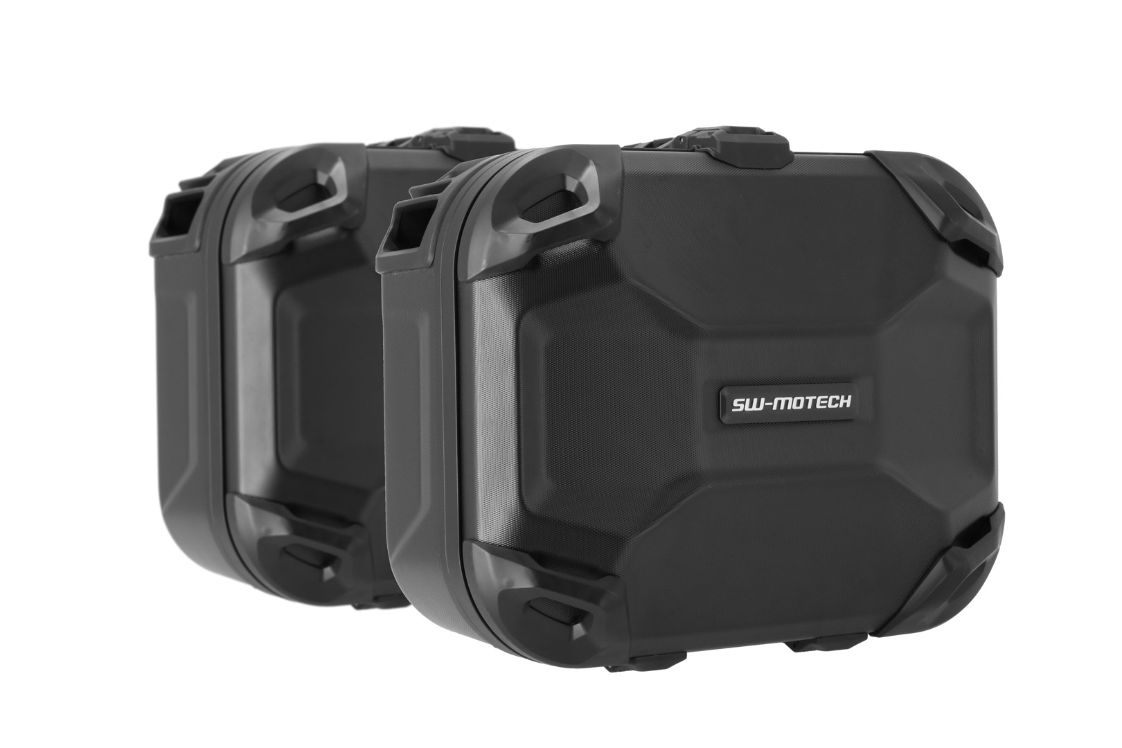 SW-MOTECH / SWモテック DUSC ハードケースシステム ブラック。33/33 リットル。Honda NC750X/XD、NC750S/SD用。 | KFT.01.699.65001/B|ワンダーテック