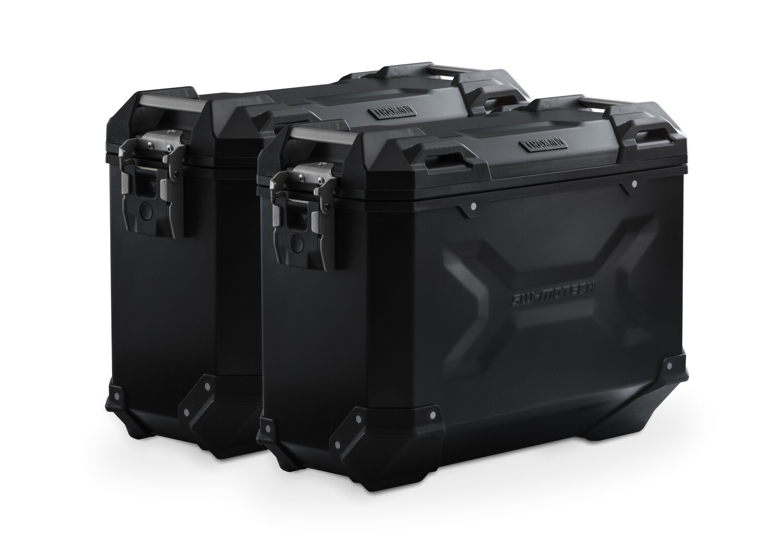 SW-MOTECH / SWモテック TRAX ADV アルミケースシステム ブラック。37/37 リットル。Honda X-ADV (24-)。 | KFT.01.808.70100/B｜ワンダーテック