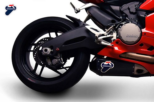 Termignoni / テルミニョーニ スリップオン チタン CuNb DUCATI PANIGALE 1299 (2012-2018) | D155102CPT