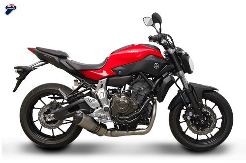 Termignoni / テルミニョーニ 2X1 Street ステンレス YAMAHA MT07 / XSR700 (2014-2019) | Y104090TV|ワンダーテック