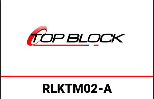 Top-Block / トップブロック フレームスライダー KTM Duke 125-200 (11-16)- カラー: アルミニウム | RLKTM