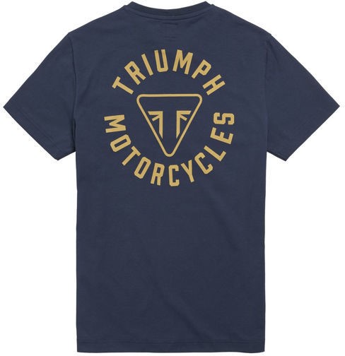 Triumph NEWLYN T-SHIRT ブラック IRIS XS | MTSS21027_XS｜ワンダーテック