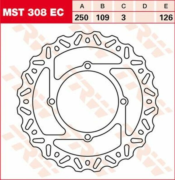 TRW BRAKE ROTOR FIX WAVE L/R | MST308EC 11,573円