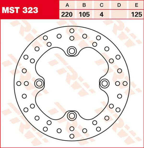 TRW ROTOR TRW MST323 | MST323