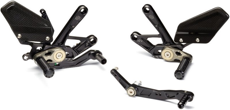 YAMAHA OEM / ヤマハ純正商品 Adjustable foot pedals made from billet aluminum | 2CR-FRSET-30-00