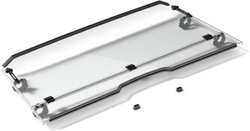 YAMAHA OEM / ヤマハ純正商品 Foldable front ウインドシールド made of polycarbonate | B4M-F83J0-V0-00|ワンダーテック