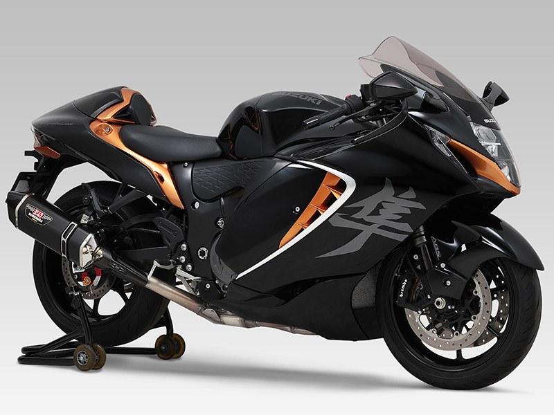 Yoshimura / ヨシムラ Street Sports Slip-on HEPTA FORCE HAYABUSA 2021- SMS | 180-592-L02C0 | 180-592-L02C0