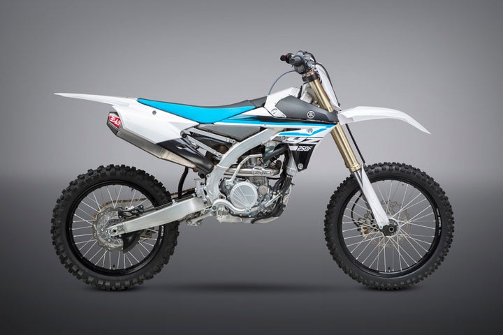 Yoshimura / ヨシムラ USA YZ250F 14-18/YZ250Fx/Wr250F 15-18 RS-4 Stainless Full Exhaust- W/ Aluminum Muffler | 231010D321