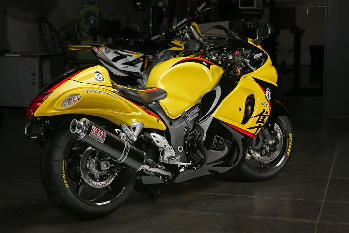 Yoshimura / ヨシムラ USA Hayabusa 08-20 RS-3 Stainless Slip-On Exhaust- W/ Carbon Fiber Mufflers | 1121252｜ワンダーテック