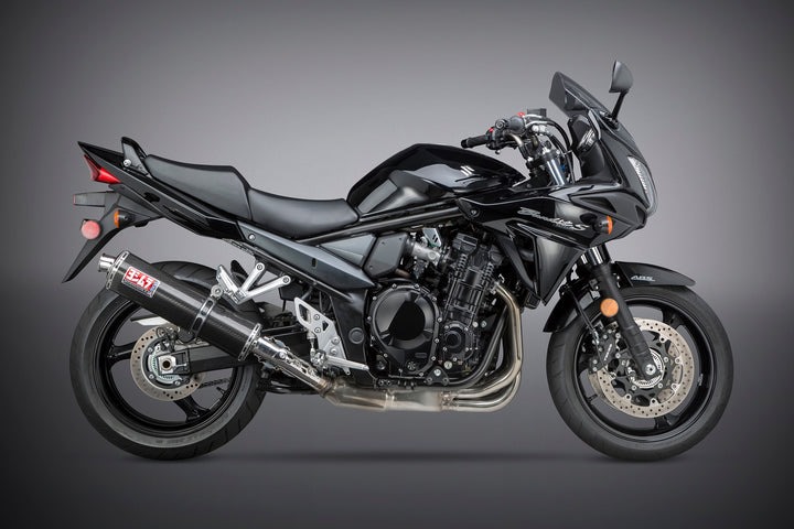 Yoshimura / ヨシムラ USA GSF/GSX1250Fa 07-16 TRS Stainless Slip-On Exhaust- W/ Carbon Fiber Muffler | 1126262