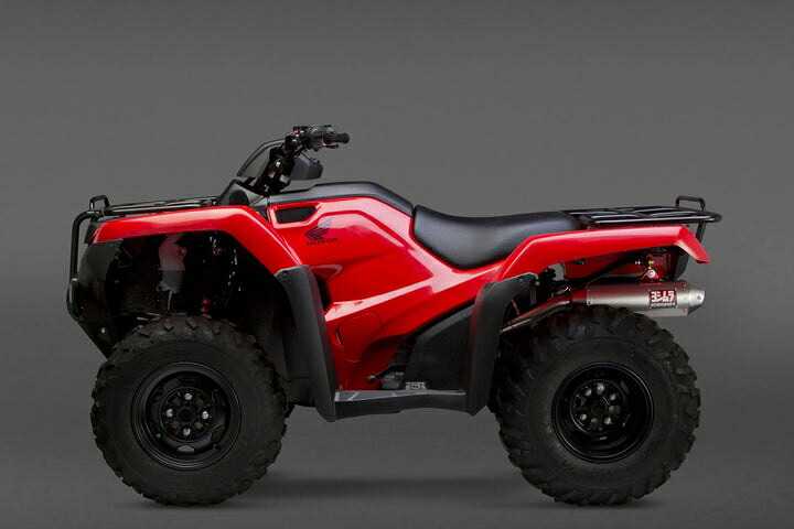 Yoshimura / ヨシムラ USA TRX420/500 14-16 RS-2 Stainless Full Exhaust- W/ Stainless Muffler | 324200C550
