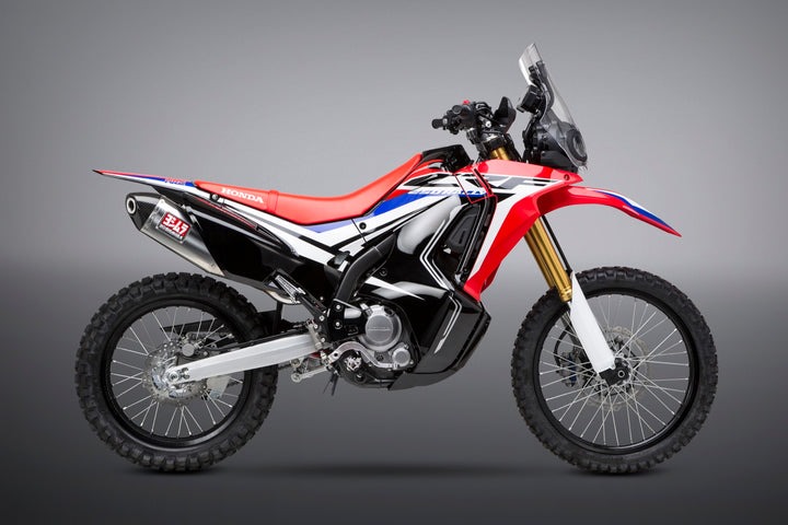 Yoshimura / ヨシムラ USA CRF250L/Rally 17-20 Race RS-4 Stainless Full Exhaust- W/ Stainless Muffler | 123400D520｜ワンダーテック