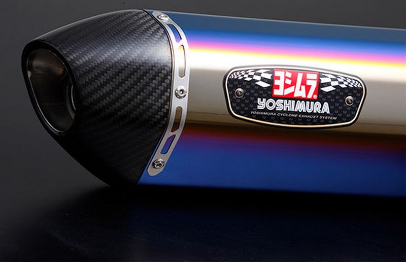 Yoshimura JMCA Full System R-77S GSX-R125/ABS (18-21/22-) - Titanium Blue cover | 110A-525-5180B