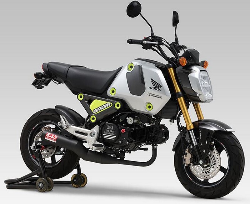 Yoshimura JMCA Full System Straight 762 Cyclone GROM/MSX125 (21)- Stainless steel | 110A-43G-6660