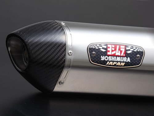 YOSHIMURA / ヨシムラ JMCA スリップオン R-77J カーボンエンド GSR250 (SSC) - ステンレス スチール カ?