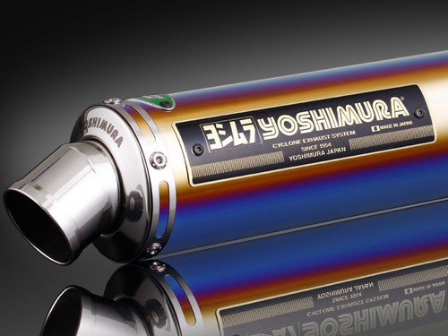 YOSHIMURA / ヨシムラ JMCA フルエキゾーストシステム Ape100 -06 / Type-D 08-09 (TTB) - チタン ブルー カ?
