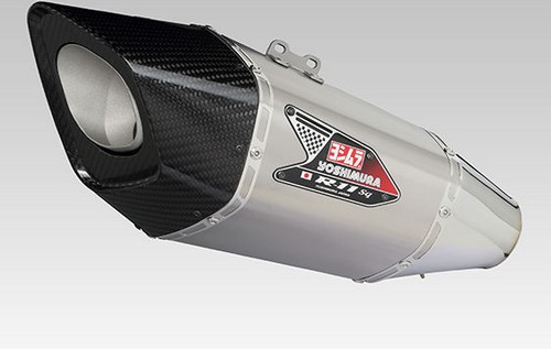 YOSHIMURA / ヨシムラ ストリートスポーツ スリップオン R-11Sq Z900 17- (SSF) - サテン仕上げ カバー｜ワンダーテック
