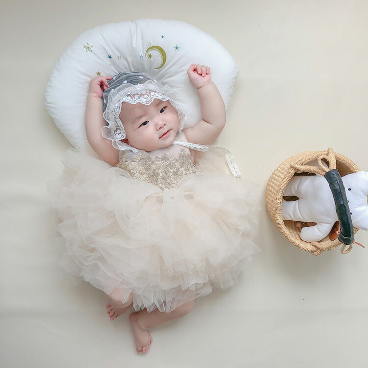 ベビードレス セレモニードレス 女の子 お宮参り 退院 ドレス ベビー ワンピース チュール 結婚式 フォーマル 新生児赤ちゃ ベビー服 子供服 女の子 出産祝い 撮影記念 ハーフバースデー Movilesgarcia Com