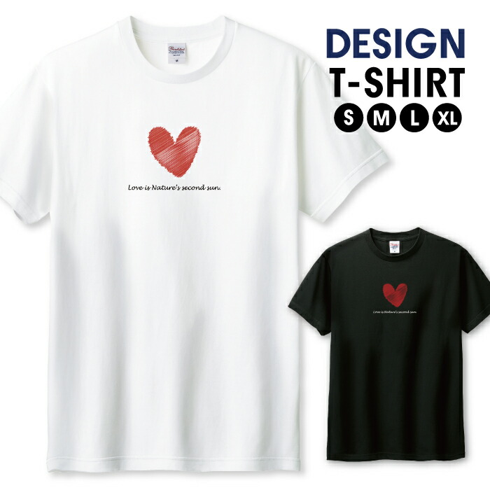 楽天市場】Tシャツ レディース ガールズ ハート シンプル レッド