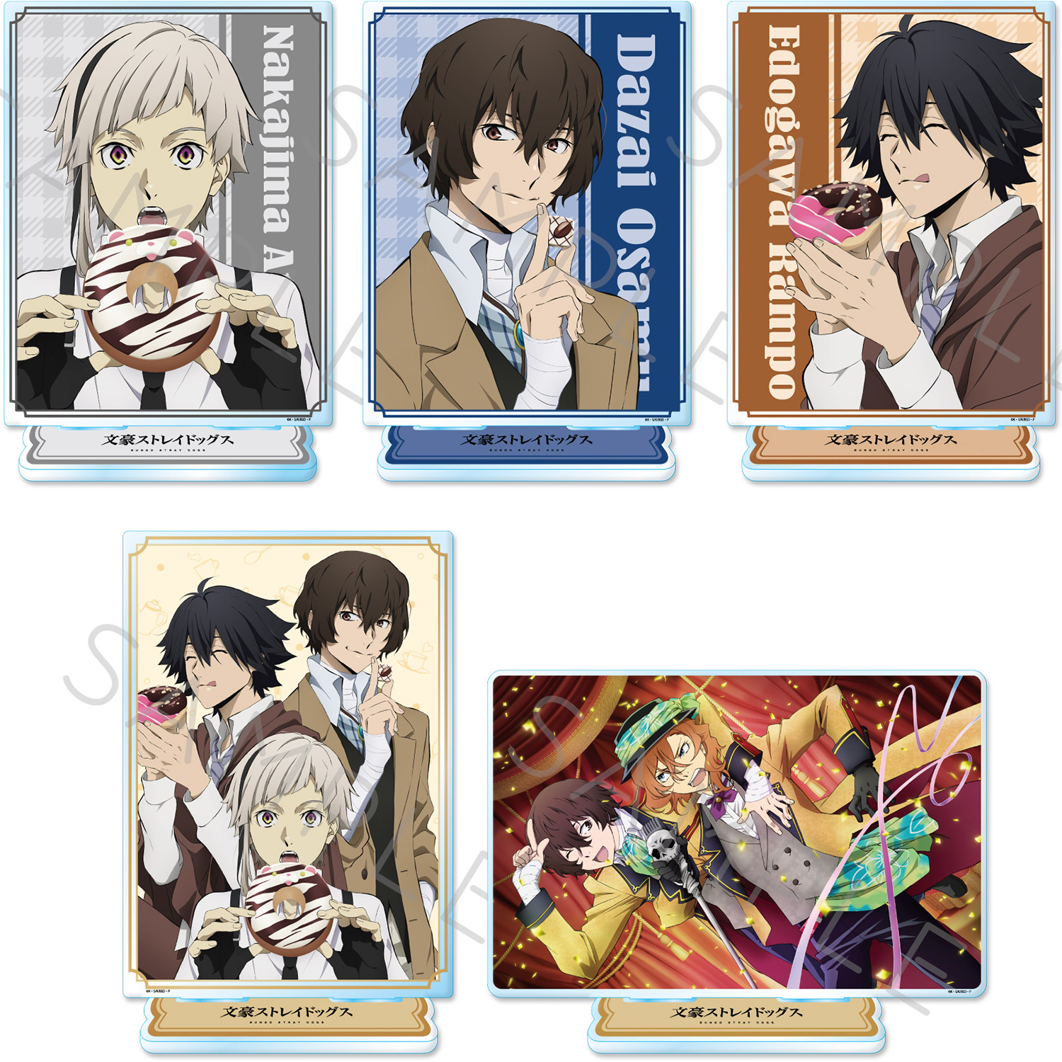 楽天市場】『文豪ストレイドッグス』第2弾 アクリルブロック Mocho-A