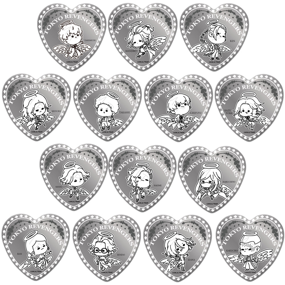 楽天市場】『東京リベンジャーズ』 第5弾 ハート型缶バッジ Mocho-M