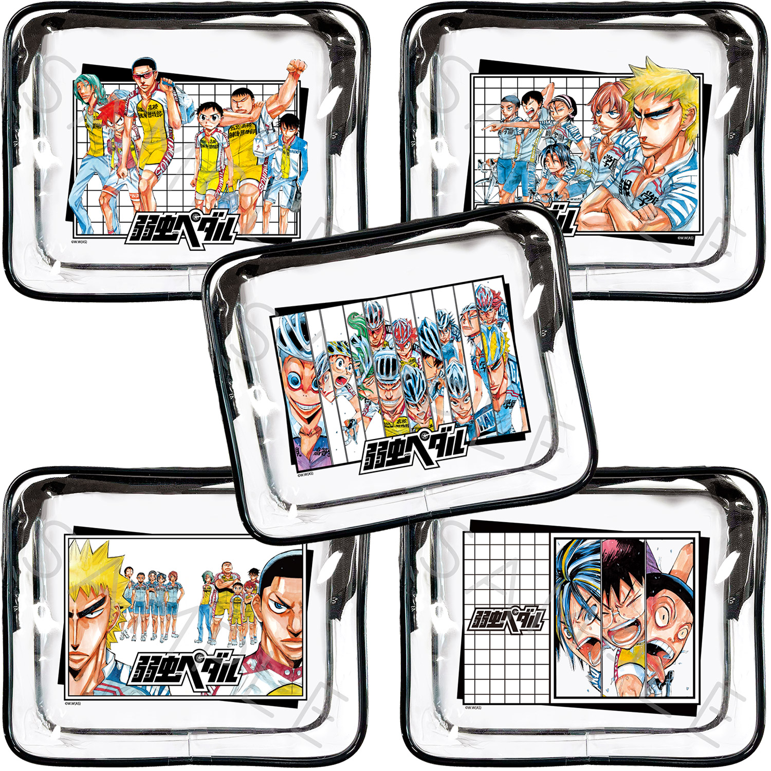 楽天市場】『弱虫ペダル』 パスケース デザインA デザインB デザインC