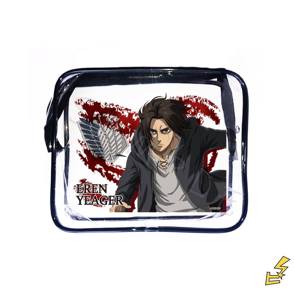 進撃の巨人 エレン 鬼頭祈コラボ ポーチ attack on titan 進撃の巨人 エレン 鬼頭祈コラボ ポーチ attack on titan 進撃の巨人