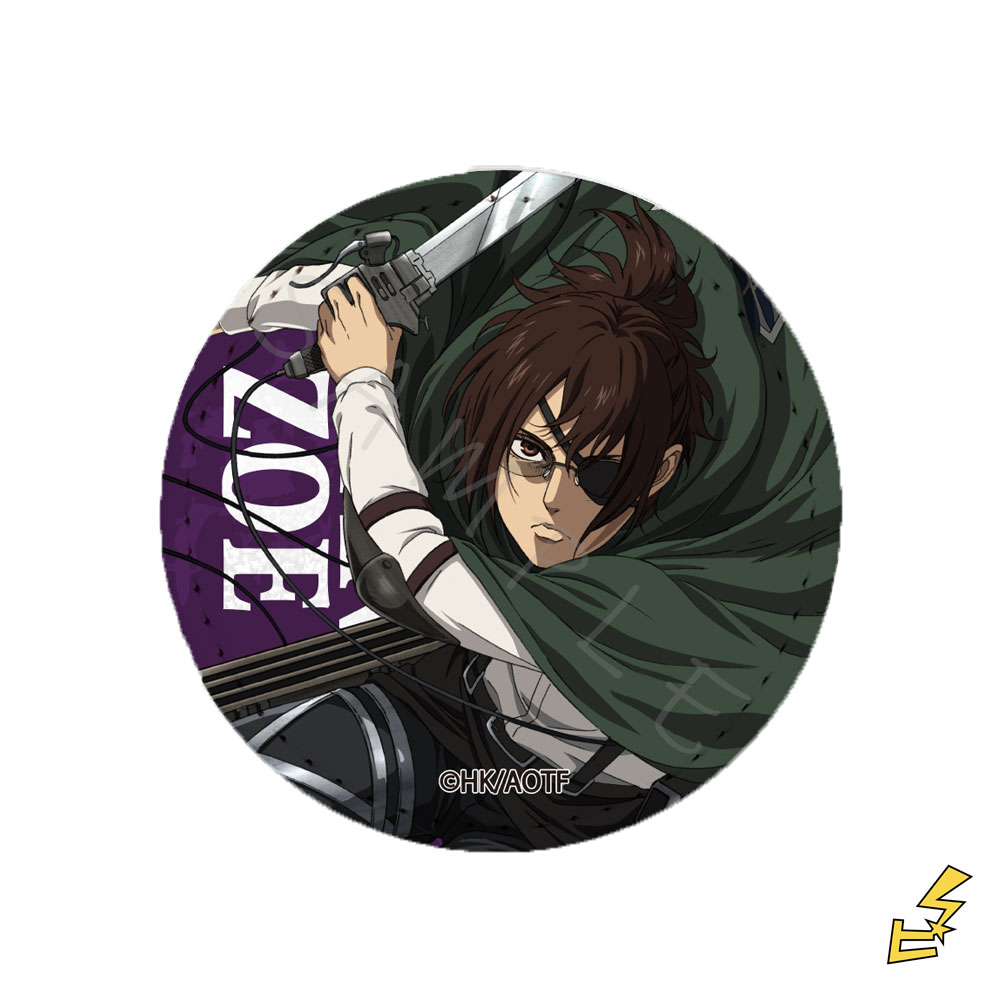 ハンジ バッジ 楽天市場】『進撃の巨人 The Final Season』 第8弾 ハート型缶バッジ