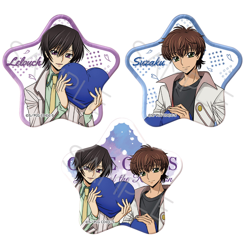 楽天市場】『コードギアス 反逆のルルーシュ』 3way缶バッジ75mm A