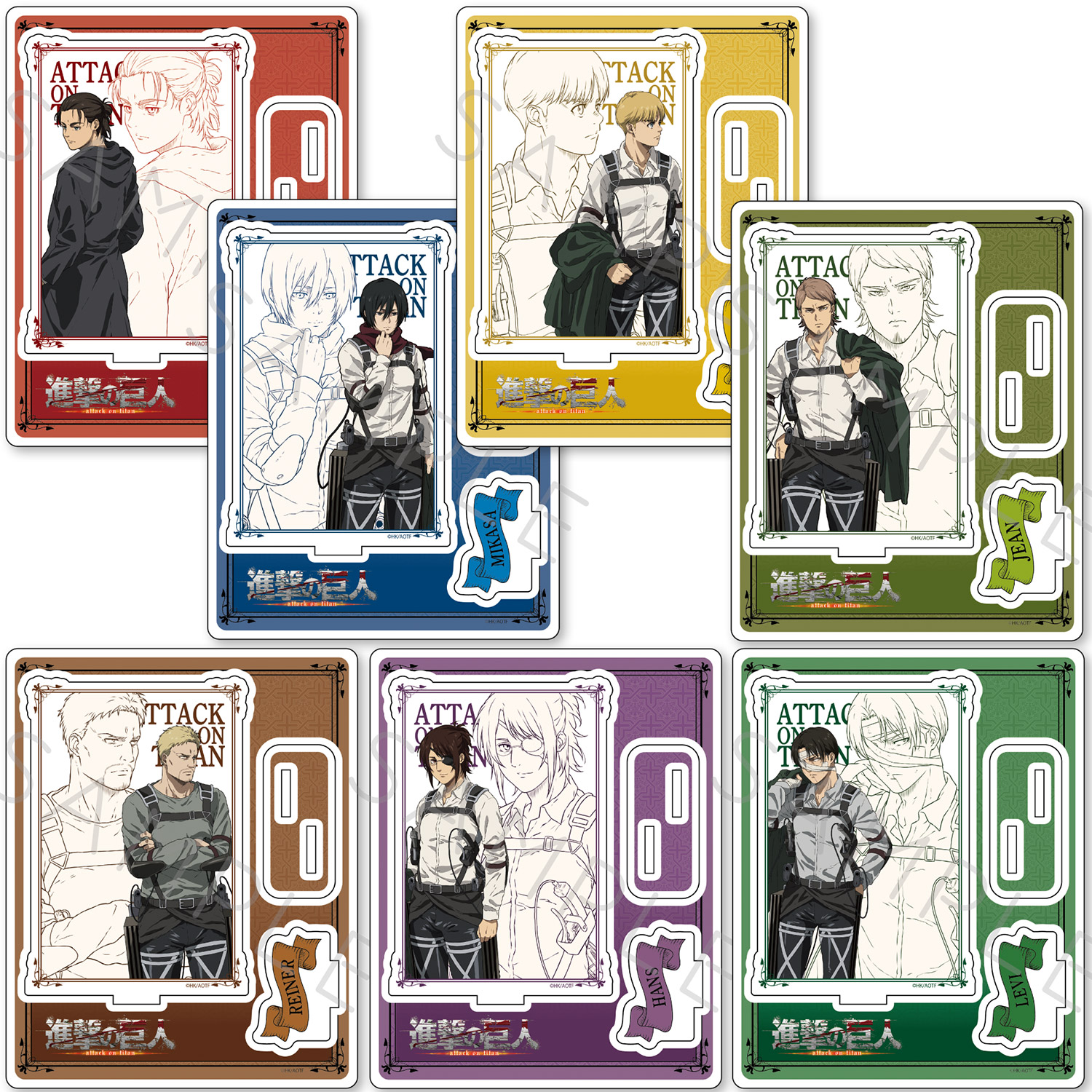 楽天市場】『進撃の巨人 The Final Season』 第5弾 アクリル
