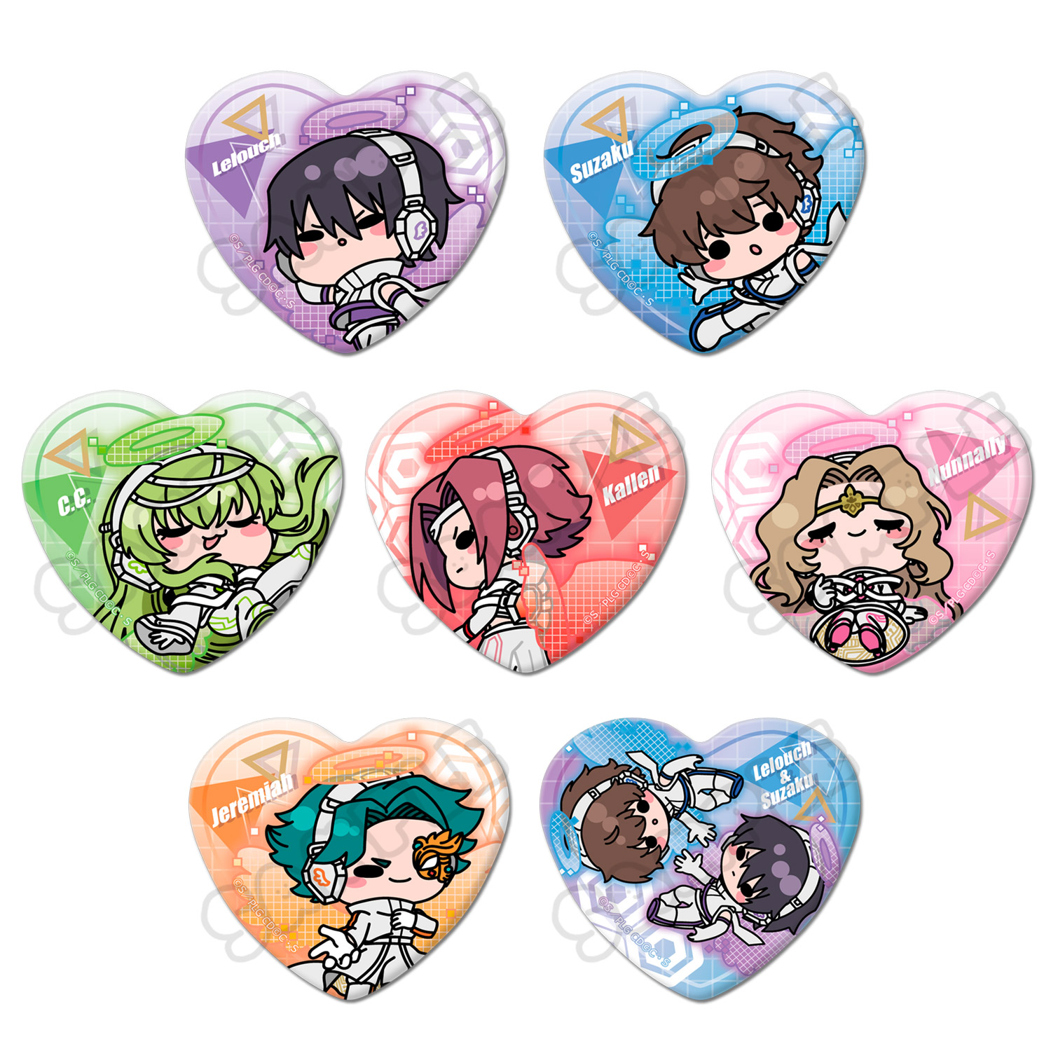 楽天市場】『コードギアス 反逆のルルーシュ』(AGF) 星型缶バッジ A