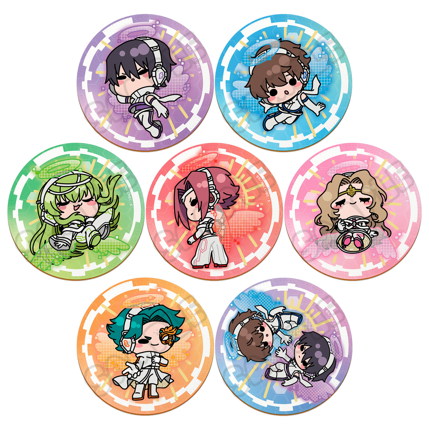 『コードギアス 反逆のルルーシュ』第3弾 レザーコースター ルルーシュ スザク C.C. カレン ナナリー ジェレミア ルルーシュ＆スザク キャラクターグッズ 合皮 コースター mochochoシリーズ 推し活 (公式 正規ライセンス取得) 公認グッズ画像