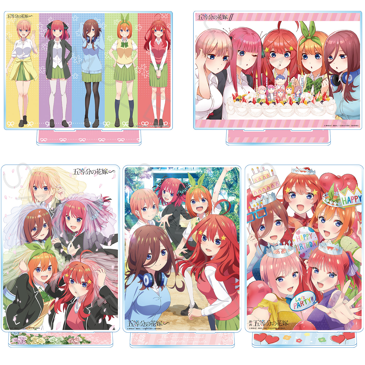 アクリルスタンド 五等分のハイチュウ　当選品 2025年最新】五等分の花嫁 ハイチュウ 当選の人気アイテム