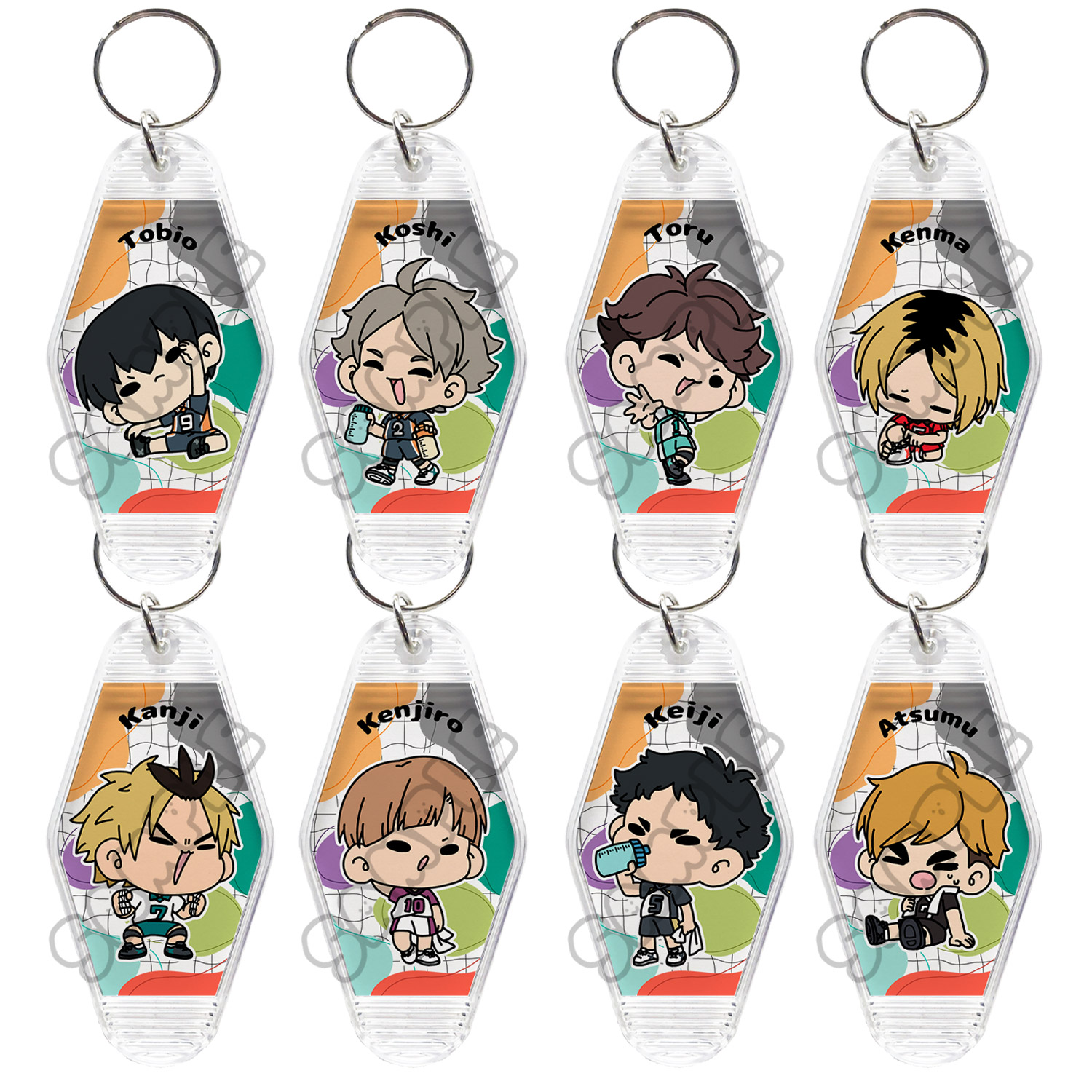 楽天市場】『ハイキュー!!』 第7弾 アクリルキーホルダー YA (烏