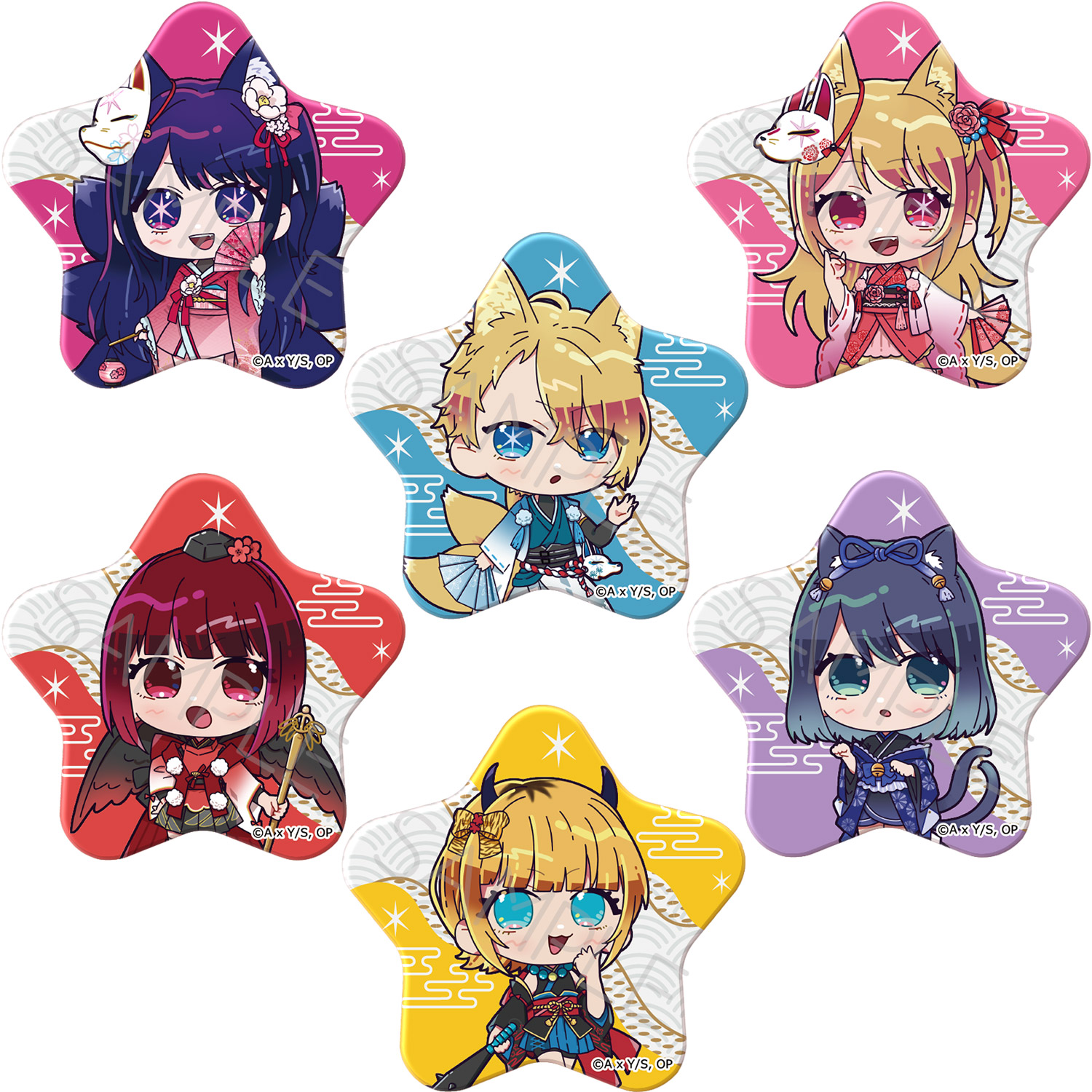 推しの子ファン感謝祭　選べる推しキャラアクリルカード&ビッグ缶バッジ　星野あかね 推しの子ファン感謝祭 選べる推しキャラアクリルカード&ビッグ缶